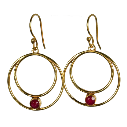 Euro Gold Earrings A27