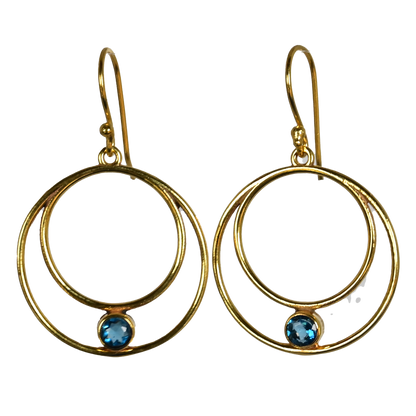 Euro Gold Earrings A27