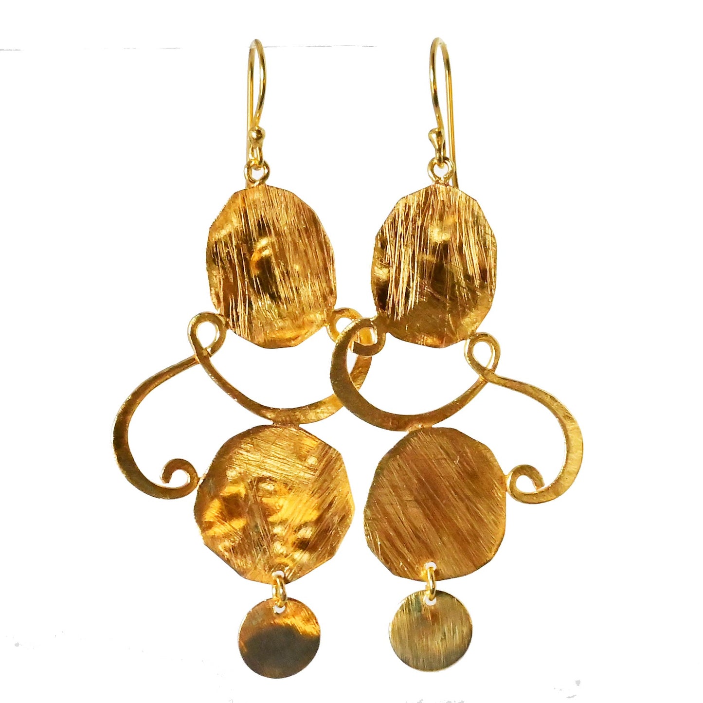 Euro Gold Earrings B178 Piccolo