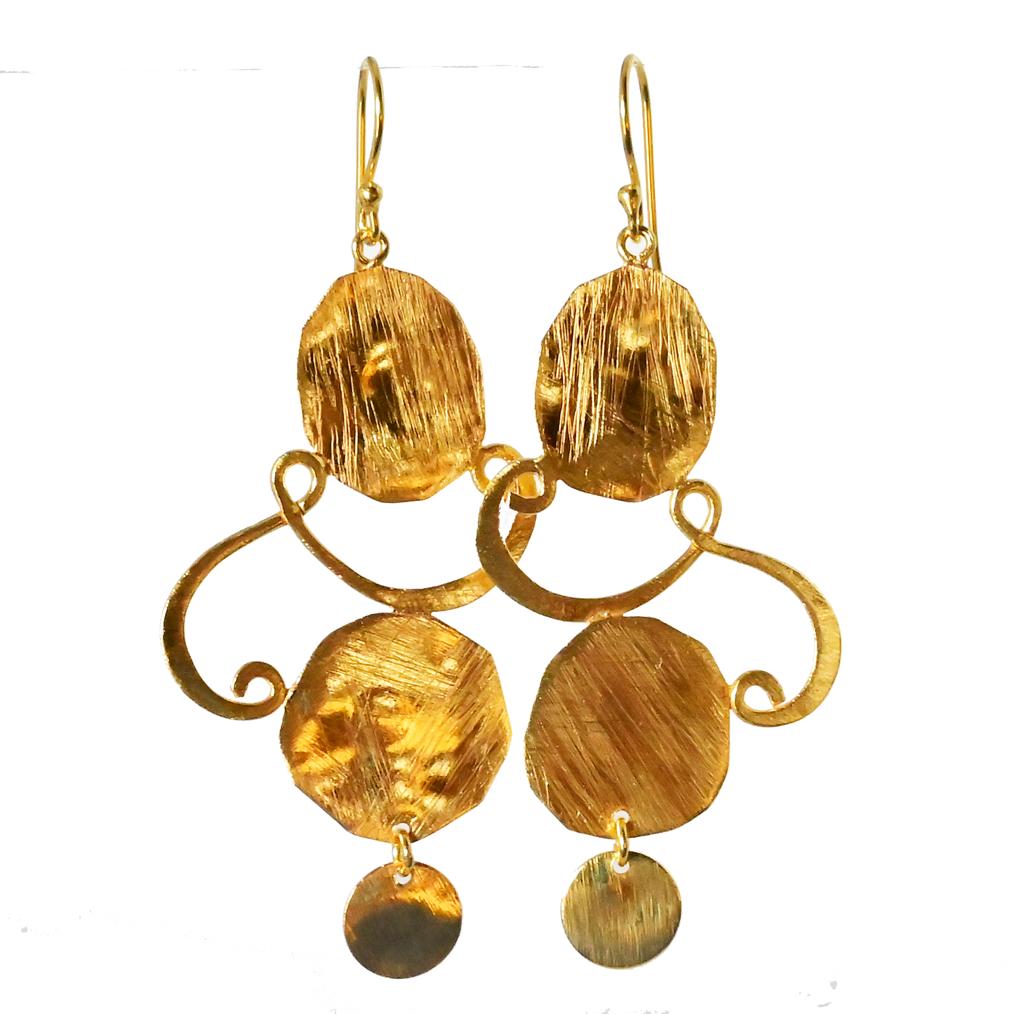 Euro Gold Earrings B178 Piccolo