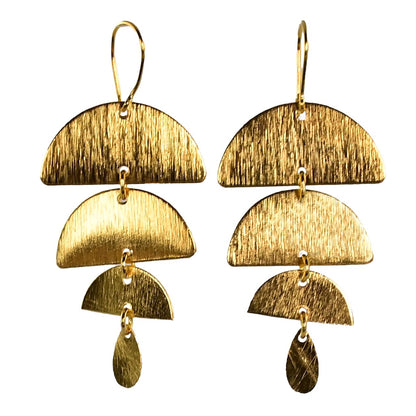 Euro Gold Earrings B176