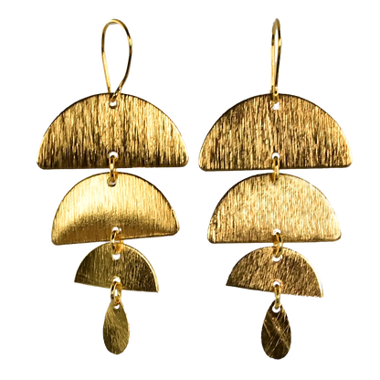 Euro Gold Earrings B176