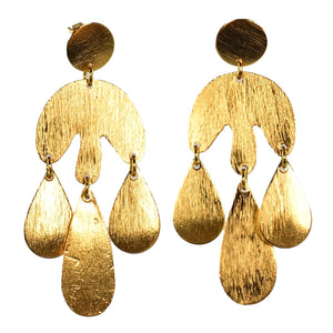 Euro Gold Earrings B177