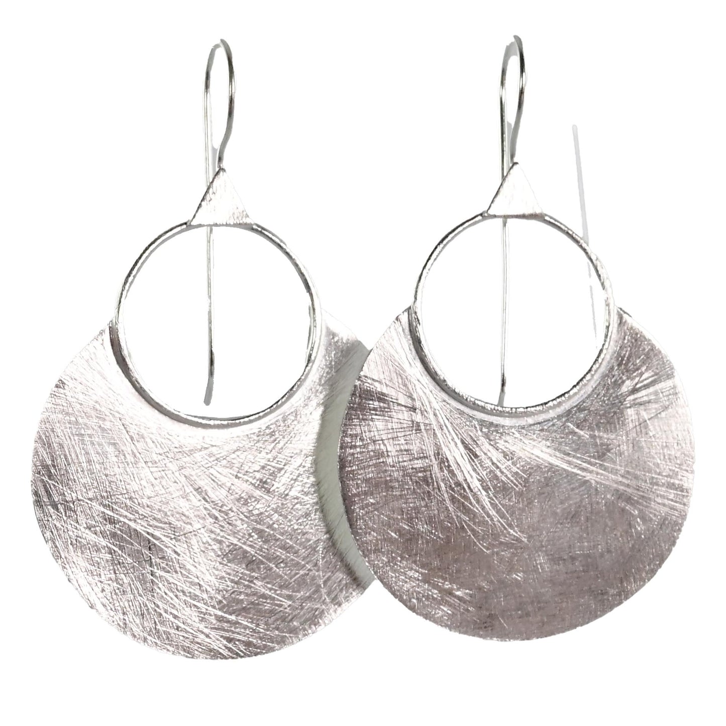 Silver Wash Earrings C87