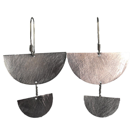 Silver Wash Earrings C26