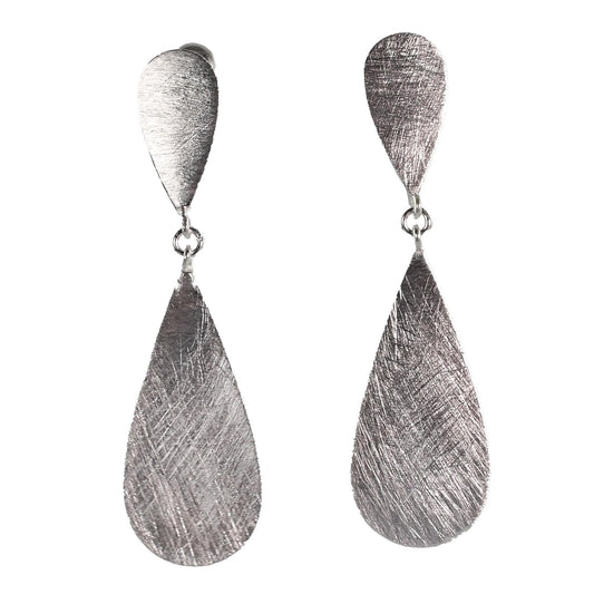 Silver Wash Earrings C168