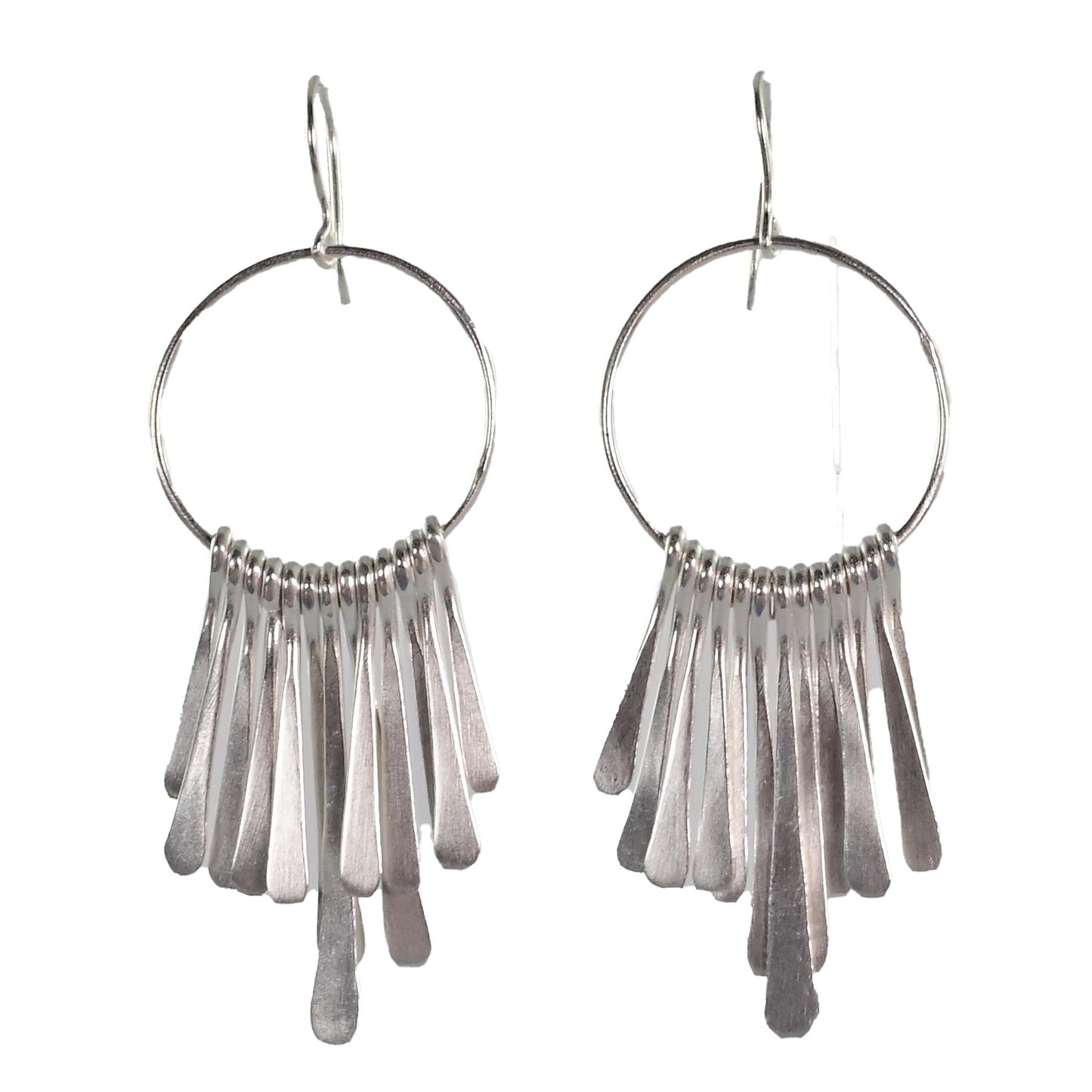 Silver Wash Earrings C15