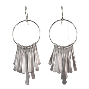 Silver Wash Earrings C15
