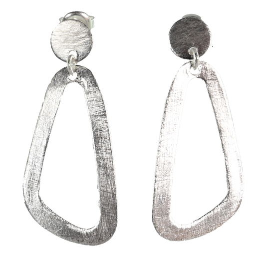 Silver Wash Earrings C125A