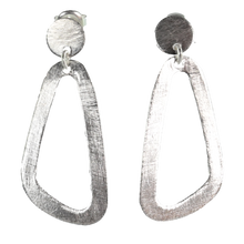 Silver Wash Earrings C125A