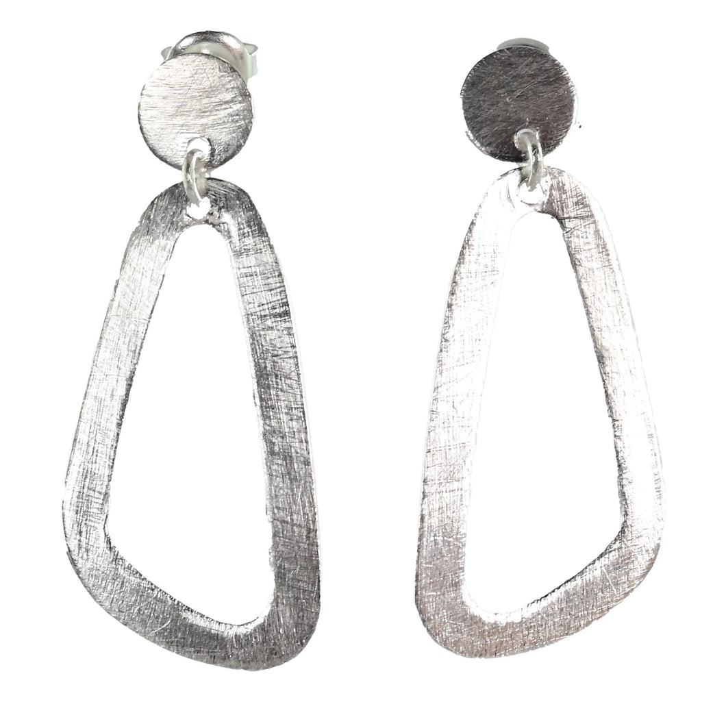 Silver Wash Earrings C125A