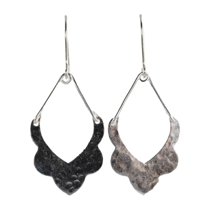 Silver Wash Earrings C13