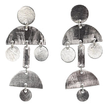 Silver Wash Earrings C136