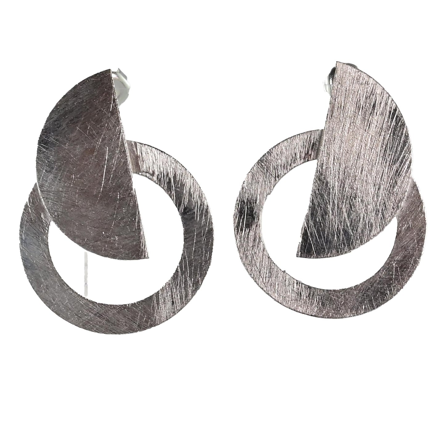 Silver Wash Earrings C44.