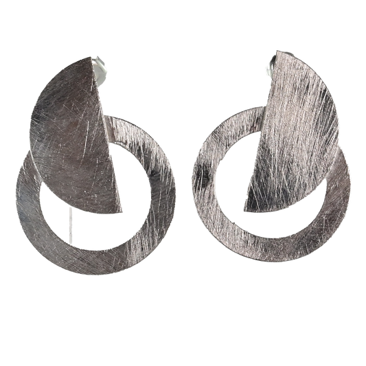 Silver Wash Earrings C44.