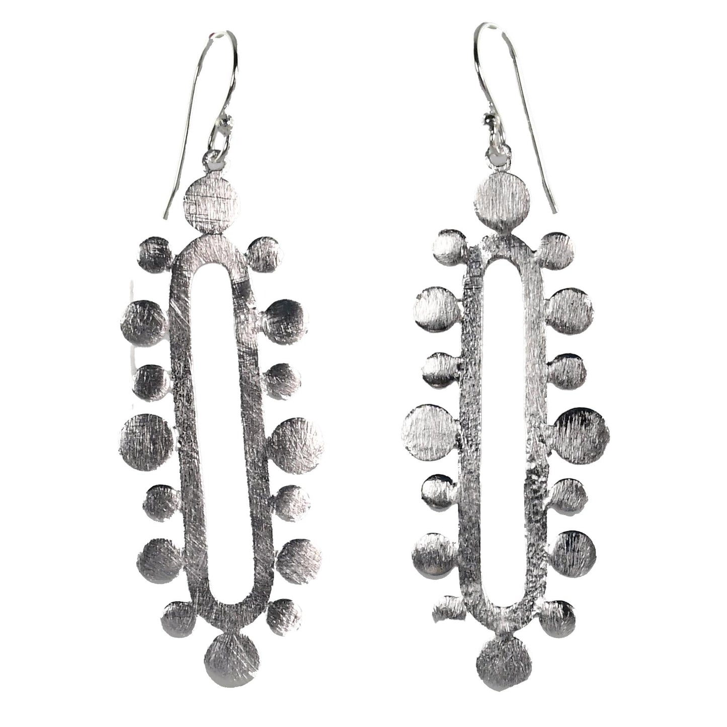 Silver Wash Earrings C18.18