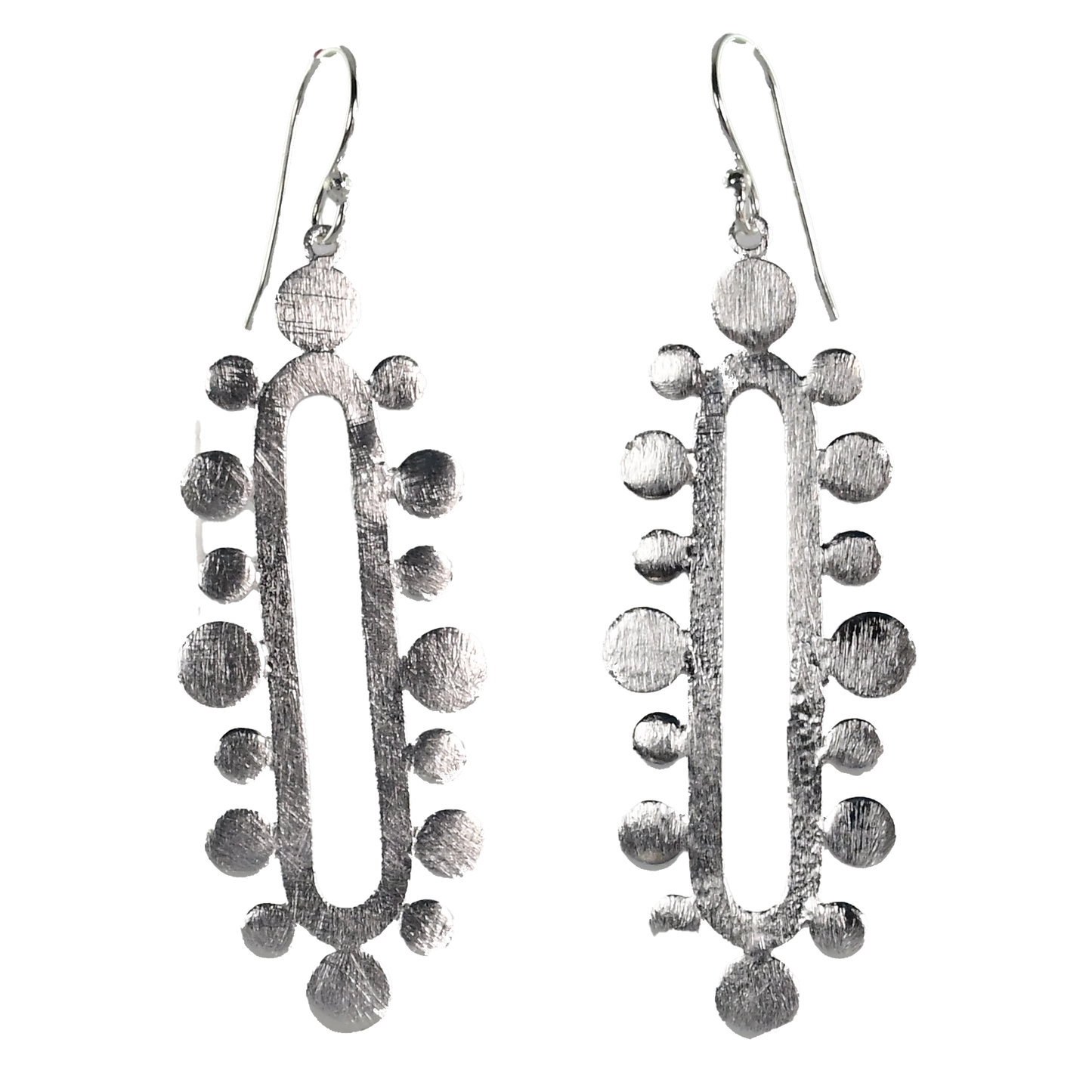 Silver Wash Earrings C18.18