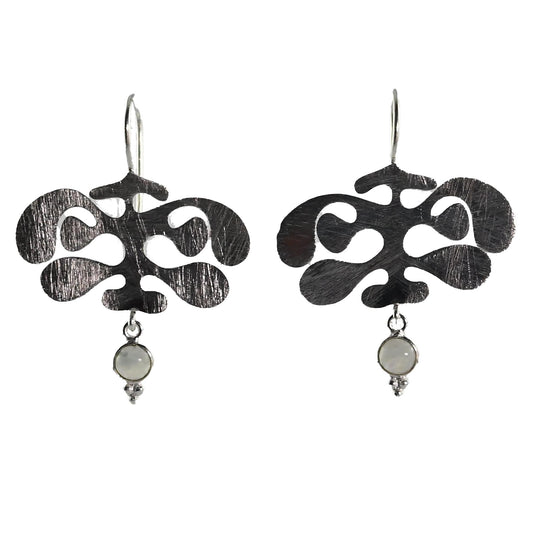 Silver Wash Earrings C175.