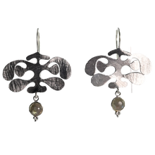 Silver Wash Earrings C175.
