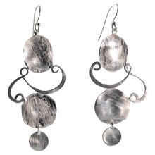 Silver Wash Earrings C178