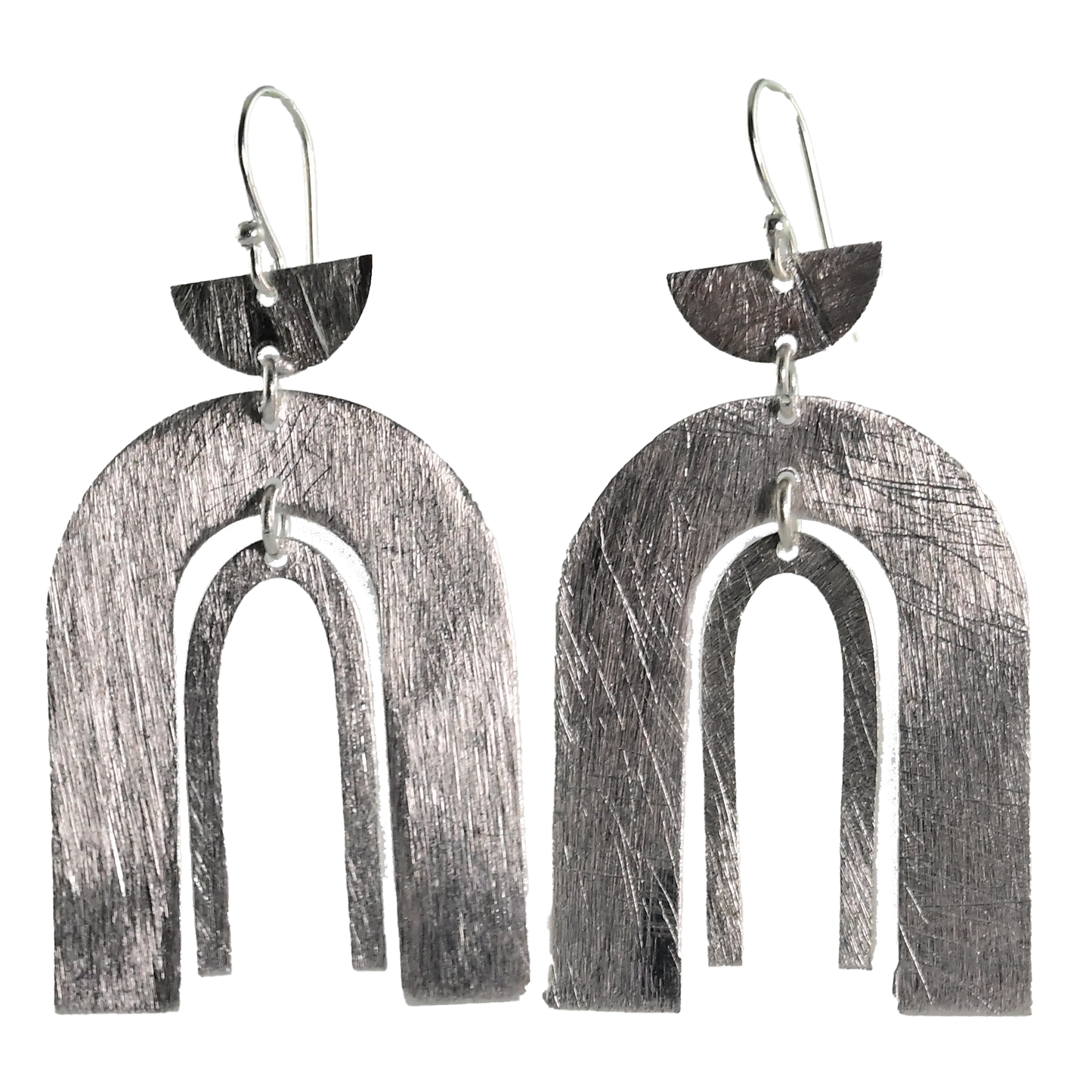 Silver Wash Earrings C140A