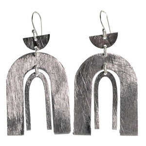 Silver Wash Earrings C140A