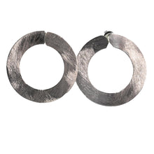 Silver Wash Earrings C132