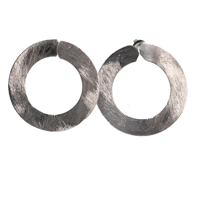 Silver Wash Earrings C71