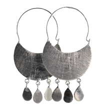 Silver Wash Earrings C16