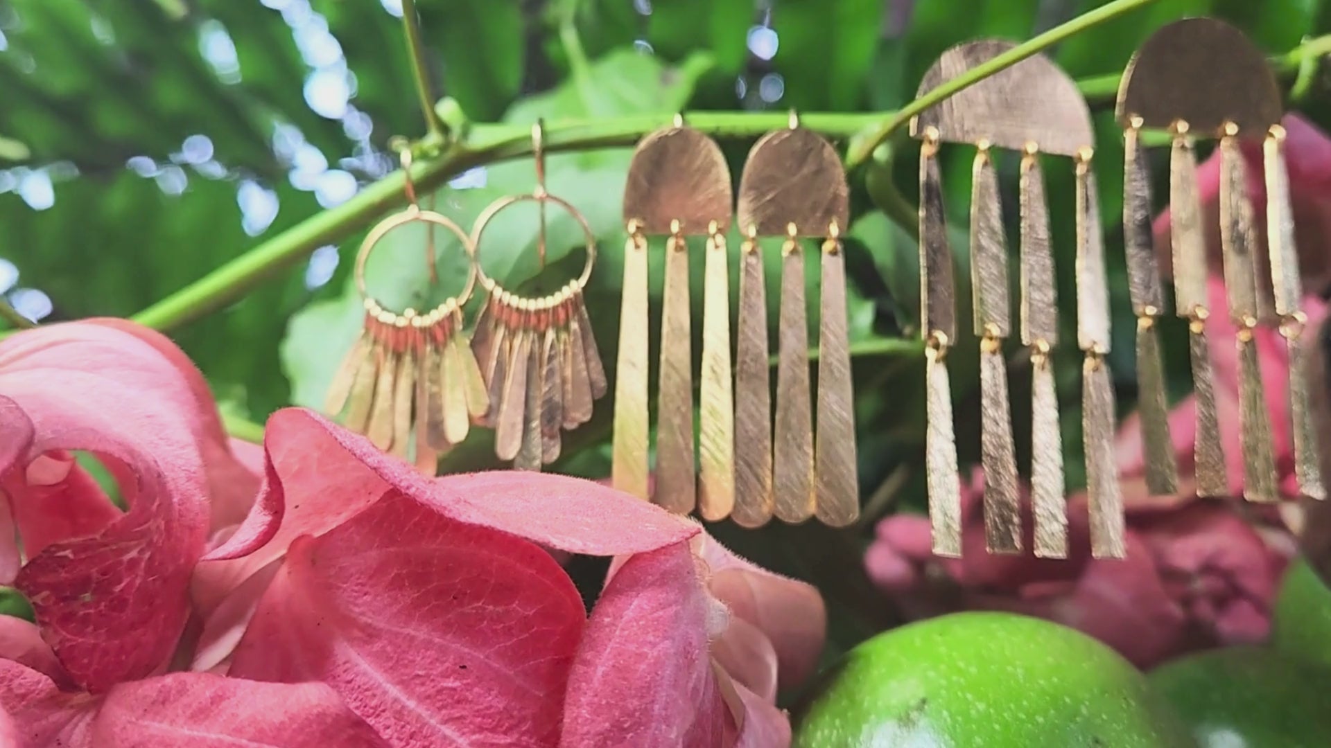 Load video: Poh the Masterchef judge wears Melanie Woods jewellery