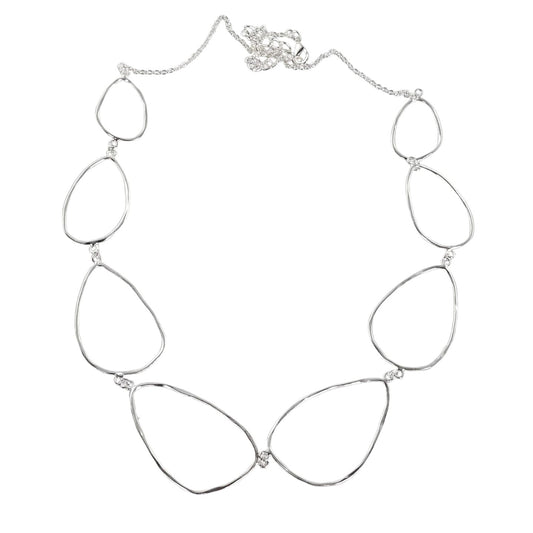 Silver Wash Necklace C135