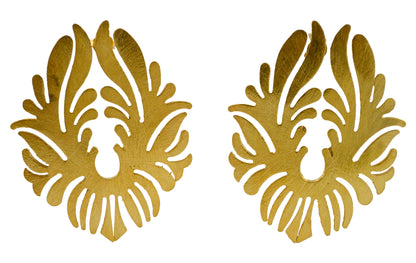 Euro Gold Flock Earrings B64