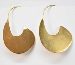 Euro Gold Hook Earrings B95