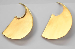 Euro Gold Hook Earrings B96