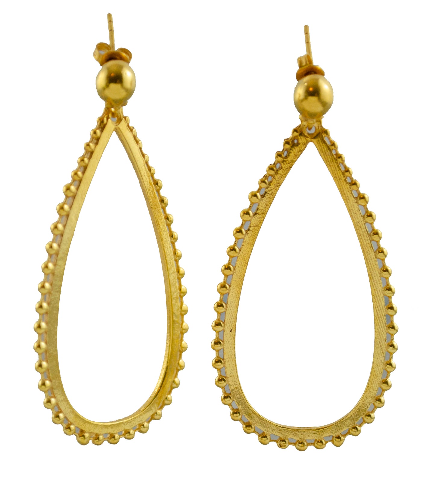 Euro Gold Flock Earrings B63