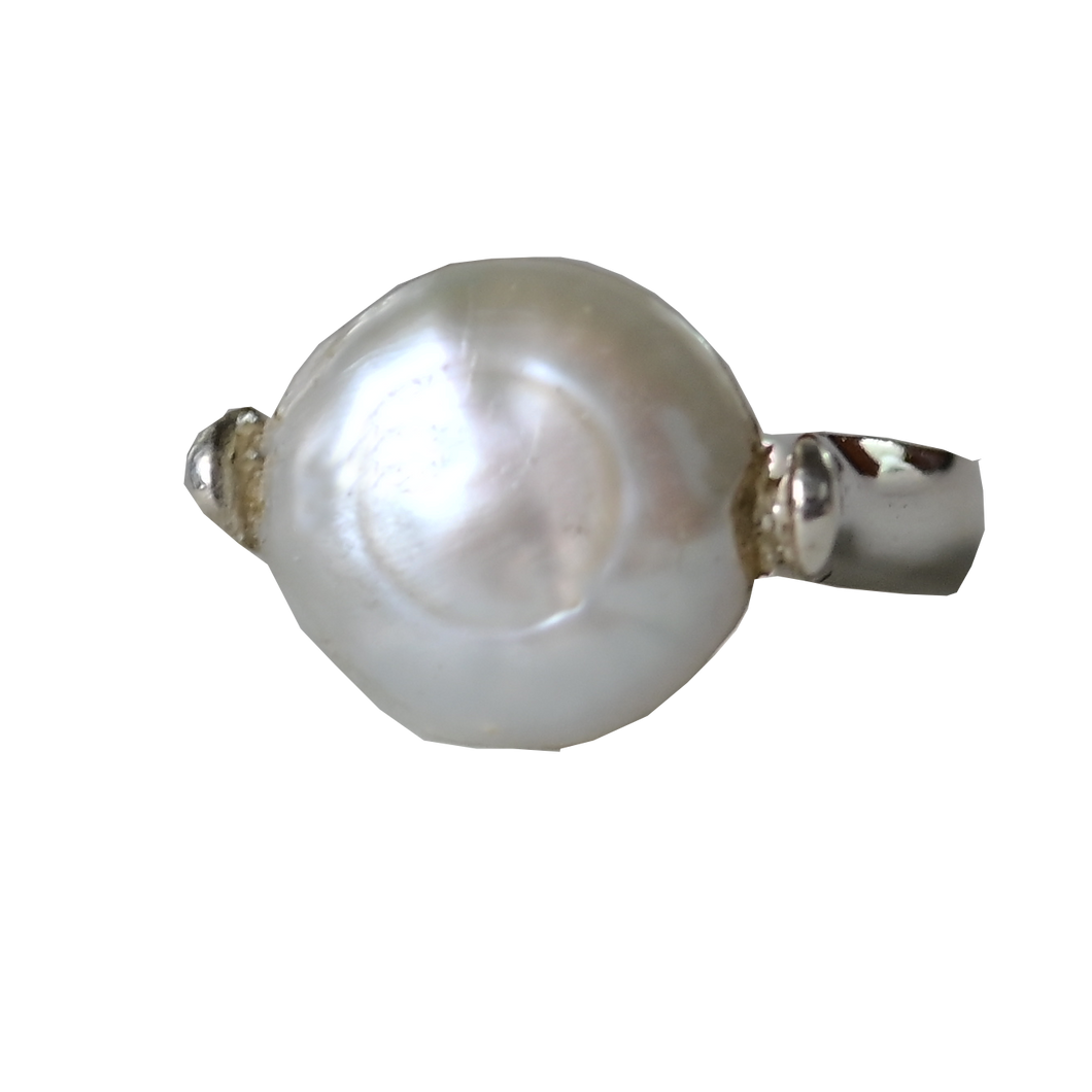 Coin pearl Ring 15mm  IARP72204