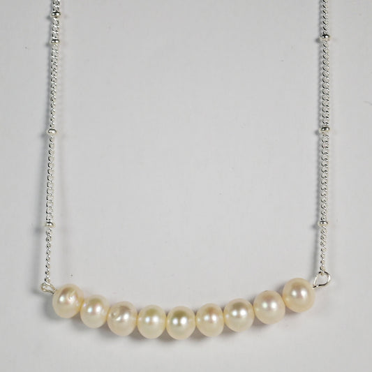 Fine Ball Chain 7mm Pearl Row IAE72212a.