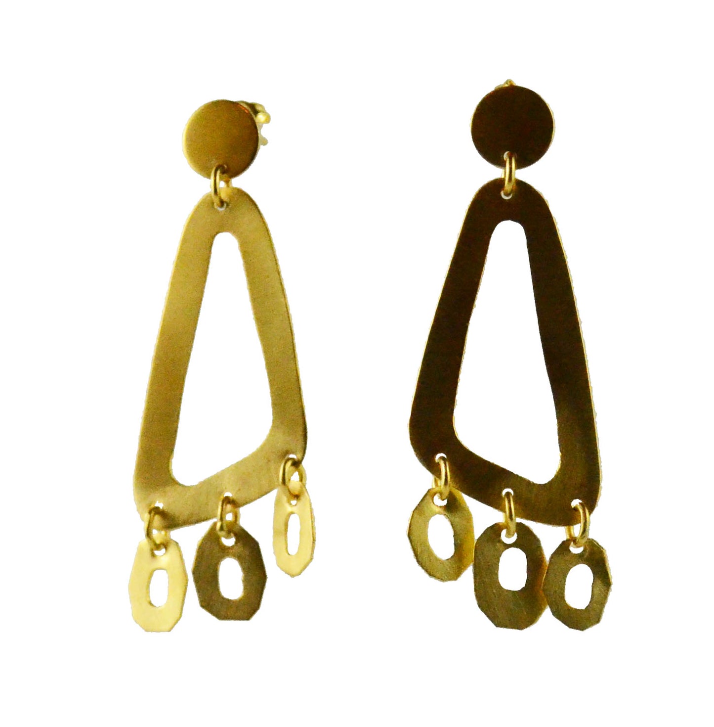 Euro Gold  Earrings B73