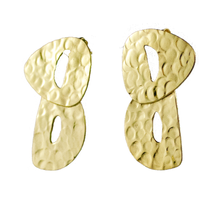 Euro Gold  Earrings B76