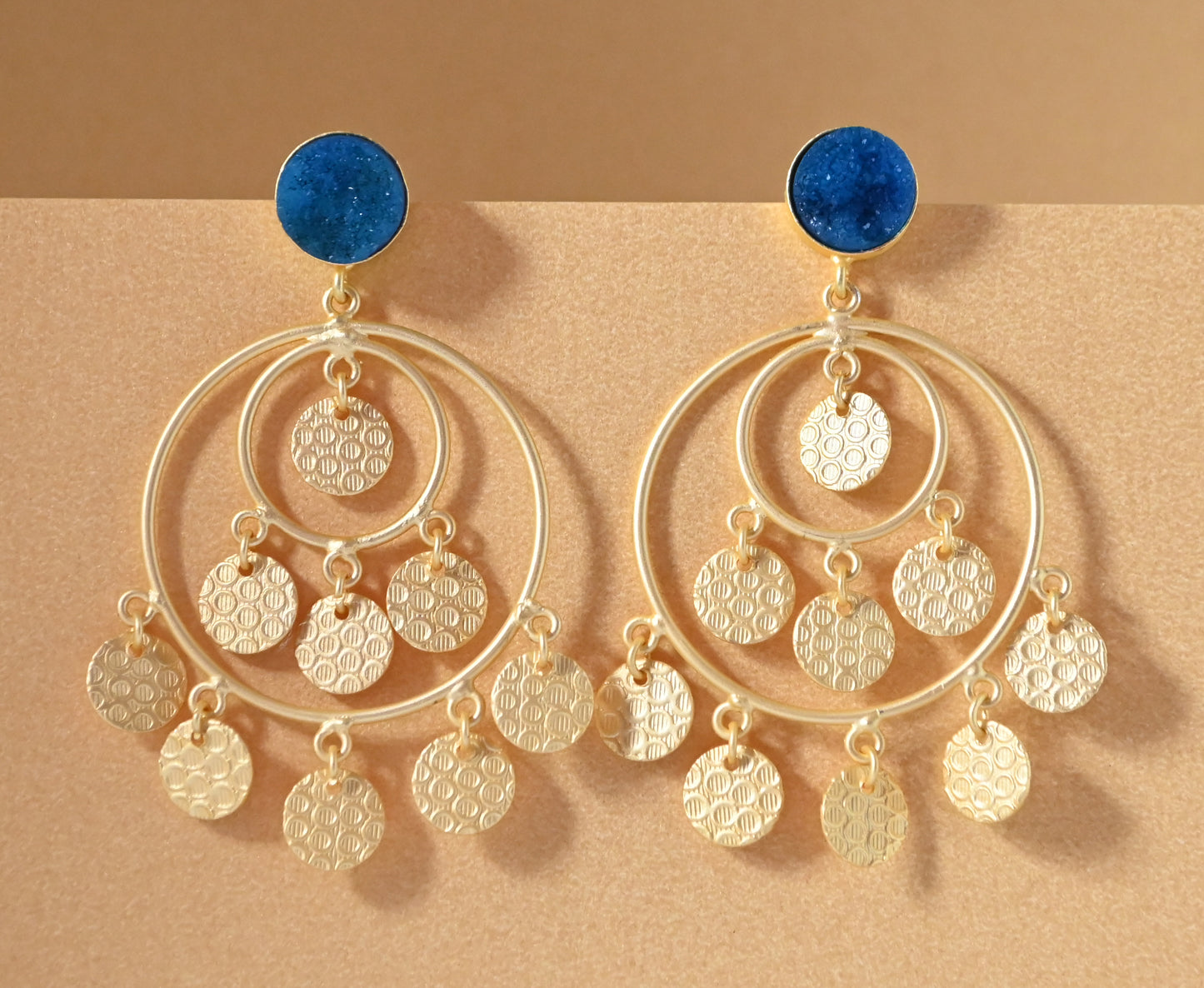 Diva Gold  Earrings AIEG8 multiple colorways