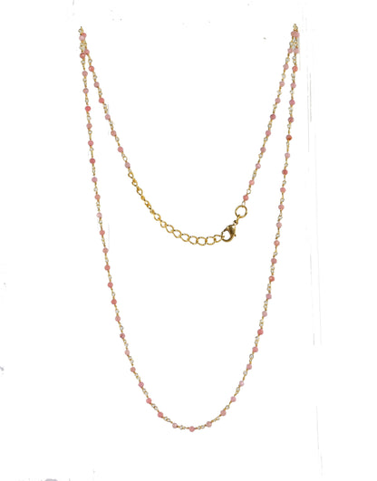 Euro gold and gem necklaces with many gem varieties A1A.