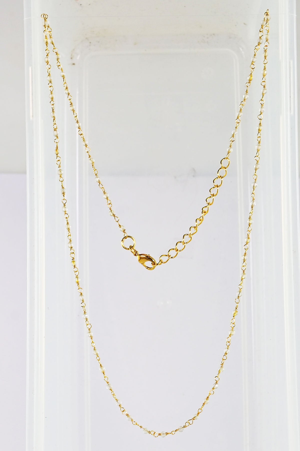 Euro gold and gem necklaces with many gem varieties A1A.