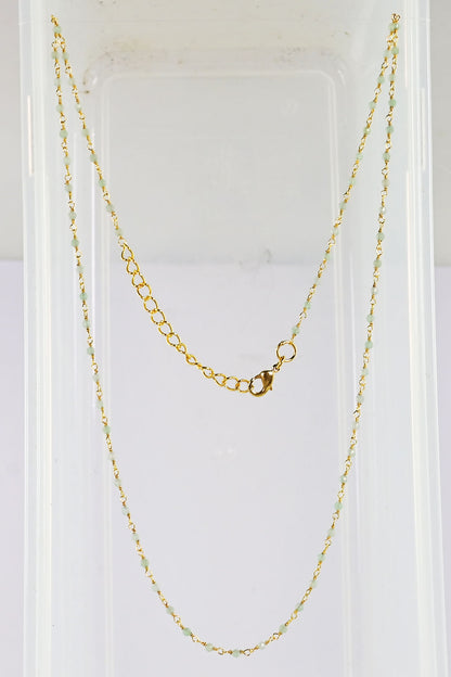 Euro gold and gem necklaces with many gem varieties A1A.