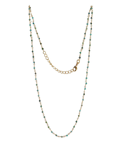 Euro gold and gem necklaces with many gem varieties A1A.