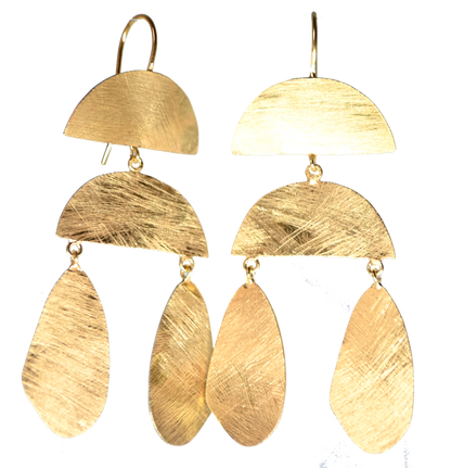 Euro Gold  Earrings B101