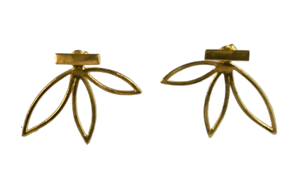 Euro Gold Earrings B105a