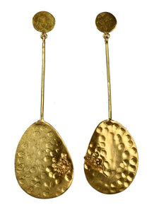 Euro Gold Earrings B114