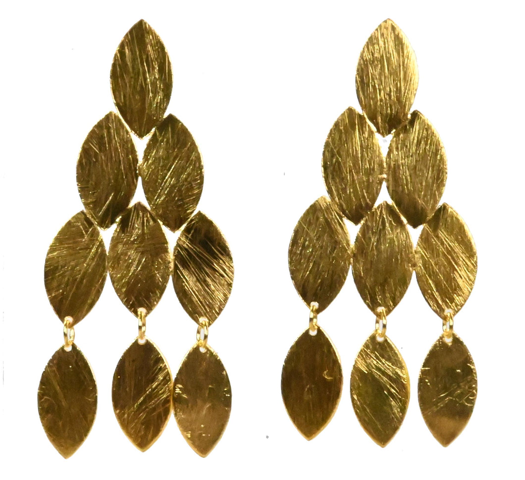 Euro Gold Earrings B117