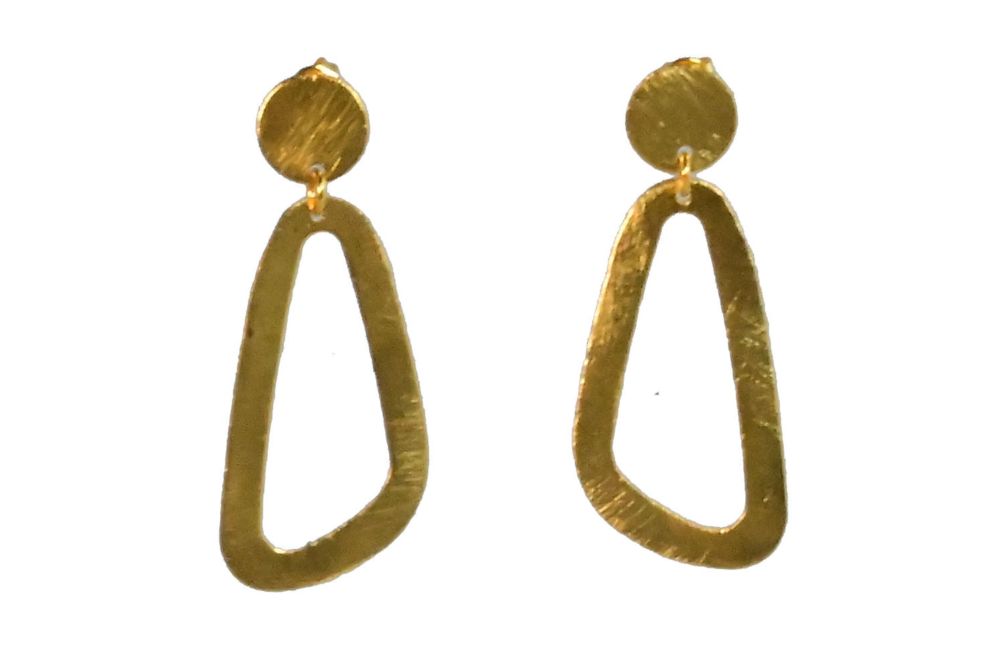 Euro Gold Earrings B125A