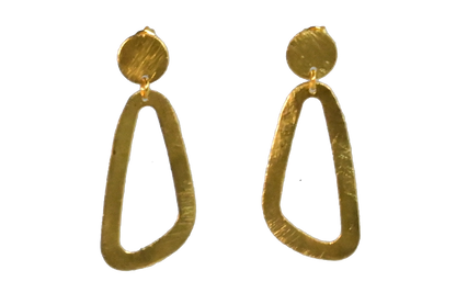 Euro Gold Earrings B125A
